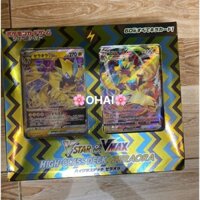 Hộp Thẻ Pokemon Deck Tiếng Nhật VSTAR & VMAX High Class Deck Zeraora Chính Hãng Pokemon