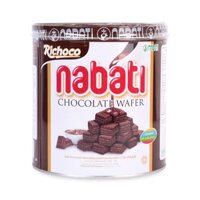 Hộp thiếc bánh Nabati Choco/Phomai 350gr .je