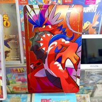 Hộp thiếc đựng băng game Nintendo Switch hình Pokémon Scarlet