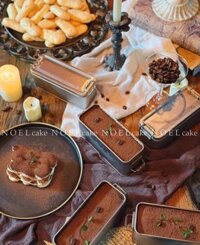 Hộp Thiếc Tiramisu, Hộp Bánh Dứa, Bánh Quy, Bánh Lạnh, Hộp Đựng Thực Phẩm 450ml Có Khoá Cài Siêu Hot