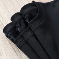 Hợp Thời Trang Mỹ Nặng Nam Cổ Tròn Chui Đầu Áo Lông Cừu Lót Dày Ấm Áo Khoác Rời Cặp Đôi Áo Mùa Đông