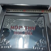 Hộp thư báo inox Hộp thư góp ý thùng đựng thư Inox size lớn