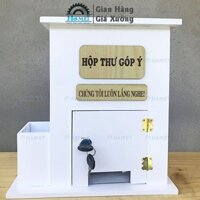 HỘP THƯ GÓP Ý BẰNG GỖ - HỘP THƯ GÓP Ý MẪU MÃ ĐỘC ĐÁO 2022