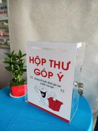 Hộp thư góp ý mica mã 02