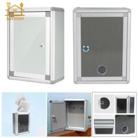 Hộp thư khóa bằng thép không gỉ Hộp thư báo Hộp thư ngoài trời & 2