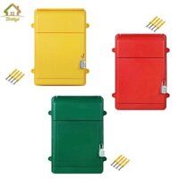 Hộp thư treo tường Bothyi có khóa kết hợp Hộp đóng góp Hộp bưu điện đa năng 34,5x26x10cm Hộp đựng phiếu bầu cho doanh nghiệp khách sạn