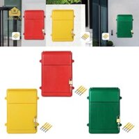 Hộp thư treo tường có khóa Hộp đựng phiếu bầu đa năng 13,5x10x4inch Hộp quyên góp cho văn phòng tại nhà