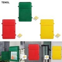 Hộp thư treo tường Hộp thư Hộp thư thả Hộp gợi ý Đa năng 13,5x10x2,7 inch