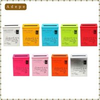 Hộp thư treo tường Hộp ý kiến Hộp thư Hộp thư kim loại trang trí Hộp thư thả