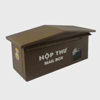 Hộp Thư XINH Thái Sơn chất liệu sắt, sơn tĩnh điện - Nâu