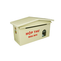 Hộp Thư XINH Thái Sơn chất liệu sắt, sơn tĩnh điện - Kem
