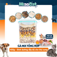 Hộp Thức Ăn Sấy Khô Mix Thập Cẩm Dinh Dưỡng Cho Chó Mèo SN914