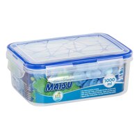 Hộp Thực Phẩm CN Matsu 1000ml Duy Tân No.433 18.5 x 13.5 x 7.3 cm Trong Suốt Không Màu