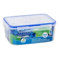 Hộp Thực Phẩm CN Matsu 2800ml Duy Tân No.439 24 x 19 x 10 cm Trong Suốt Không Màu