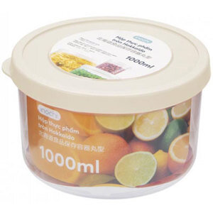 Hộp thực phẩm tròn Hokkaido 1000ml