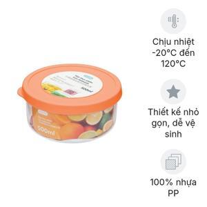 Hộp thực phẩm tròn Hokkaido 500ml