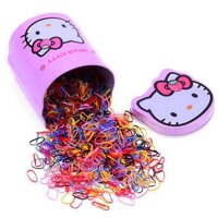 Hộp thun cột tóc Kitty nhiều màu cho bé yêu (2000pcs) – P029