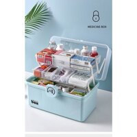 Hộp thuốc gia đình, hộp đựng thuốc y tế, Hộp nhựa đựng thuốc