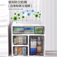 Hộp Thuốc Nhà Ngăn Kéo-Loại Dung Tích Lớn Tủ Bảo Quản Thuốc Y Tế Gia Đình Nhỏ Hộp Thuốc Giỏ Đựng Th