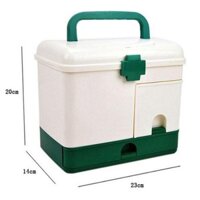 Hộp Thuốc Y Tế 3 Tầng