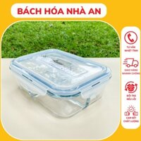 HỘP THỦY TINH 3 NGĂN FCKOREA FCKN2141 KÈM MUỖNG NĨA (1400ml)