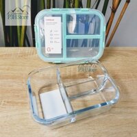Hộp thủy tinh chia ngăn Lock&Lock Glass Food Container , BLANC dung tích từ 640ml đến 1040ml P3H Store