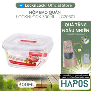 Hộp thủy tinh chịu nhiệt 300ml L&L Euro LLG205