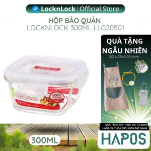 Hộp thủy tinh chịu nhiệt 300ml L&L Euro LLG205