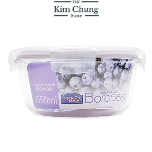 Hộp thủy tinh chịu nhiệt Lock&lock Glass Euro LLG831 650ml