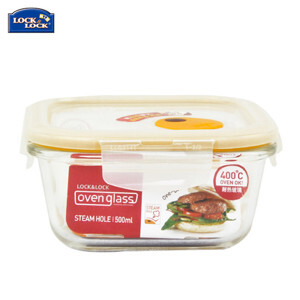 Hộp thủy tinh chịu nhiệt Lock&Lock Steam Hole LLG214T - 500ml