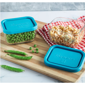 Hộp thủy tinh chữ nhật Frigoverre Bormioli Rocco 400ml