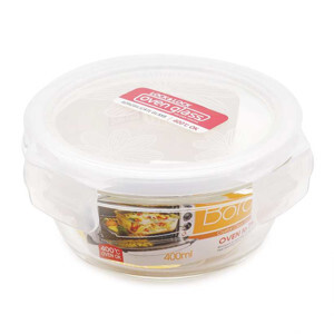 Hộp Thủy Tinh Clear Hình Tròn 400ml Lock&Lock LLG822