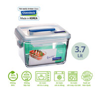 Hộp thủy tinh Glasslock MHRB370 3700ml có quai xách Hàn Quốc - Larva Store