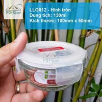 Hộp thủy tinh Lock&amp;Lock Baby Food Container dùng đựng thức ăn cho bé LLG820S3 LLG414S3 LLG508S3 LLG812 LLG510S3 LLG161S3 - 1 hộp LLG812 130ml