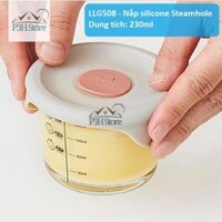 Hộp thủy tinh Lock&amp;Lock Baby Food Container dùng đựng thức ăn cho bé LLG820S3 LLG414S3 LLG508S3 LLG812 LLG510S3 LLG161S3 - 1 hộp LLG508 230ml