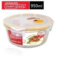hộp thủy tinh lock&lock 950ml nắp thoát hơi - hộp thủy tinh lock&lock 950ml