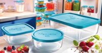 Hộp thủy tinh Luminarc Pure chữ nhật 820ml