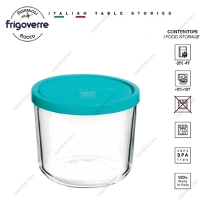 Hộp thuỷ tinh tròn cao Frigoverre 12 Bormioli Rocco - 700ml