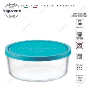 Hộp thủy tinh tròn Frigoverre 1250ml (18cm)