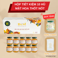 Hộp Tiết Kiệm 10 hũ Yến tươi Mật hoa thốt nốt Nest By Vietnam Quoc Yen