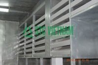 Hộp tiêu âm gió máy phát điện dày 100