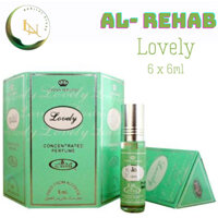 Hộp tinh dầu nước hoa Arap Lovely 6x6ml