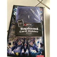 Hộp Toploader BCW: 3X4 Standard Toploader 25CT