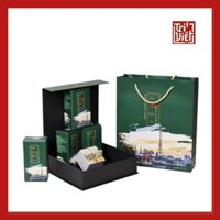 Hộp trà quà tặng Bảo Lộc Danh Trà Quà tặng trà oolong Trí Việt