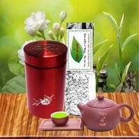 Hộp Trà Shan Tuyết Cổ Thụ Ướp Hoa Nhài 100G