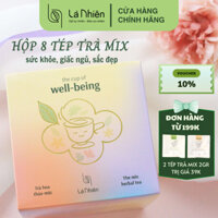 Hộp Trà thảo mộc 8 tép trà Là Nhiên The Cup Of Well-being với nhiều hương vị