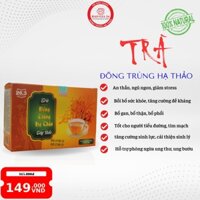 Hộp Trà túi lọc Đông trùng hạ thảo - Được chuyển giao từ đề tài cấp nhà nước