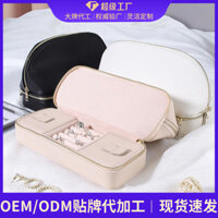 Hộp trang sức Hai Lớp Xuyên biên giới mới 2025, bông tai, bông tai, túi lưu trữ trang sức, hộp lưu trữ son môi, Khuyến Mãi, hoạt động, giá rẻ, chất lượng tốt, giá thấp, phong cách mới, sản phẩm mới, người nổi tiếng trên Internet, bán chạy, chất lượng cao