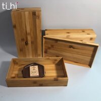Hộp tre đựng đồ đa năng 32.5x16.5x7cm