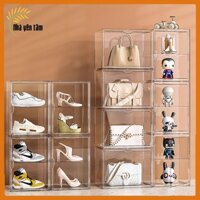 Hộp Trong Suốt Đựng Túi Xách, Tủ Nhựa Trong Suốt Trưng Bày Túi, Hộp Trưng Bày Túi Xách Cao Cấp, Chống Bụi Hộp chống bụi